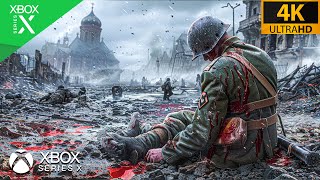 Stalingrad 1942  LOOKS ABSOLUTELY TERRIFYING  Ultra Realistic Graphics 4K 60FPS HDR Call of Duty [upl. by Lambrecht]