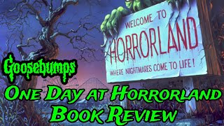 Goosebumps One Day at Horrorland Book Review Spoilers [upl. by Anoif]