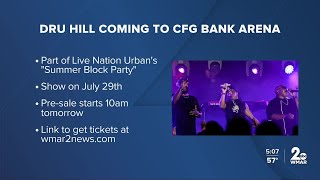 Jodeci SWV and Dru Hill to perform at CFG Arena for Summer Block Party tour [upl. by Ecnerewal999]