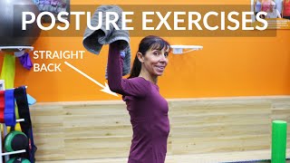 Posture Improvement Exercises to Fix Rounded Shoulders PHYSIO ROUTINE [upl. by Iaht]