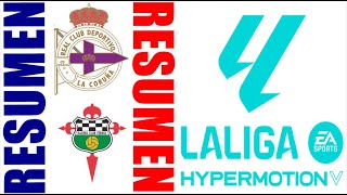 RC Deportivo de La Coruña 10 Racing Club Ferrol Resumen  La Liga 2  20242025 [upl. by Aziar]