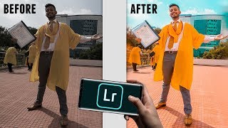 EDIT AMAZING PHOTOS ONLY USING MOBILE  Lightroom Tutorial [upl. by Rudwik6]