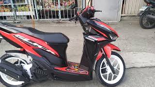 honda click 125i red simple setup part 1 [upl. by Livvi288]