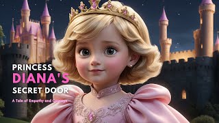 Princess Dianas Secret Door A Tale of Empathy and Courage  Stories for Bedtime  Fairy Tales [upl. by Flinn]