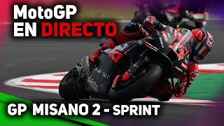 🔴 MOTOGP DIRECTO  GP de MISANO 2  CARRERA SPRINT [upl. by Vogel506]