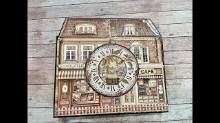 STAMPERIA COFFEE AND CHOCOLATE ALBUM SHARE  SHELLIE GEIGLE  JS HOBBIES AND CRAFTS [upl. by Elleunamme]