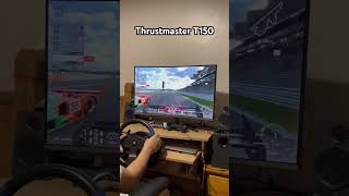 Playing GT on the Thrustmaster T150 Still quicker with a pad [upl. by Landers]