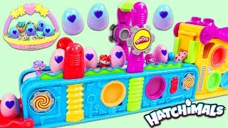 Making Hatchimals Surprise Eggs with Magic Mega Fun Factory [upl. by Saltsman]