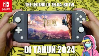 Gameplay The Legend of Zelda Breath of the Wild Nintendo Switch Lite di Tahun 2024│Indonesia [upl. by Hirsh699]