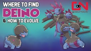 Where to Find Deino Zweilous amp How to Evolve into Hydreigon  Pokemon Sword amp Shield Evolution [upl. by Erotavlas864]