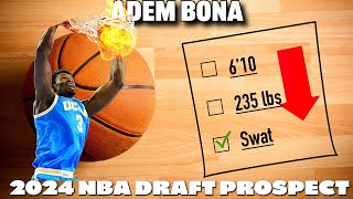 2024 NBA Draft Prospect Adem Bona  UCLA [upl. by Sabah]