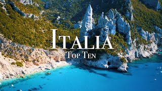 Los 10 Mejores Lugares En Italia  Guía De Viaje en 4K [upl. by Howund583]