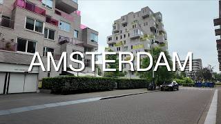 Amsterdam Zuid A Street Tour Journey Through Modern Urban Living June 2024 4K [upl. by Norling]