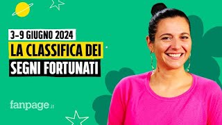 Oroscopo la classifica dei segni più fortunati della settimana dal 3 al 9 giugno 2024 [upl. by Inoek]