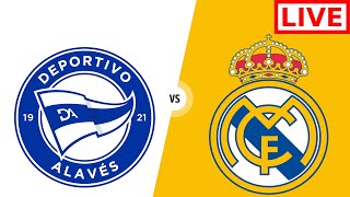 Alaves vs Real Madrid Live Stream  LALIGA 2023  Full Game Play  Football [upl. by Festus659]