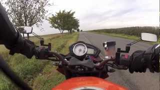 Kawasaki Z750  Wheelie Practice [upl. by Zetnahs382]