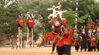 SIT Mali Pays Dogon Mask Dance [upl. by Fachanan925]