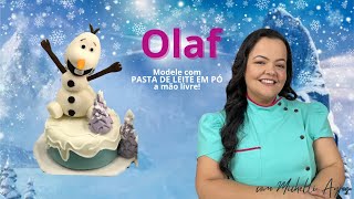 MODELAGEM DO OLAF DA FROZEN [upl. by Enelie]