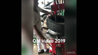 Tyre machine se kisi khulte hai 🛞🗜️🛞 [upl. by Ceevah]