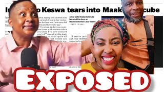 Lebo Kheswa exposed Sello Maake KaNcube [upl. by Dolley189]