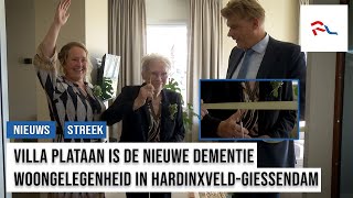 Opening van dementie woongelegenheid Villa Plataan [upl. by Sevein]