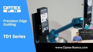 Precision Edge Measurement Sensor TD1 Series from Optex FA Part 1 [upl. by Holle783]