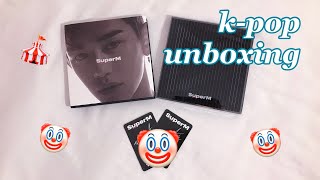 KPOP РАСПАКОВКА Альбомы SuperM  1st Mini Album United  Lucas Ver  unboxing [upl. by Farlie994]