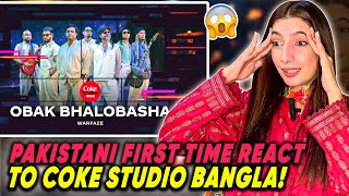 Obak Bhalobasha Reaction  Coke Studio Bangla  Season 3  Warfaze [upl. by Nyrahs545]