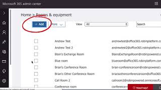 Creating meeting room calendars in Office 365 [upl. by Rajewski388]