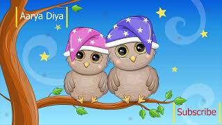 One hour  The Cuppy cake song for sleep relax Nursery rhymes Owls on a tree cuppycake [upl. by January]