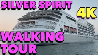 Walkabout Silverseas Silver Spirit  Top 10 cruise lines [upl. by Alletsirhc]