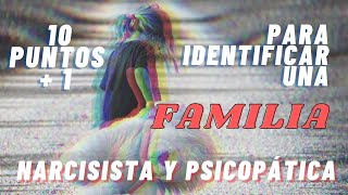 ⚠️FAMILIA narcisista sus características y dinámicasPadres narcisistas Pulsión de vida [upl. by Ahsekat]