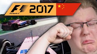 Der TIEFE FALL des Weltmeisters  China 22 🎮 F1 2017 10 [upl. by Retsam869]