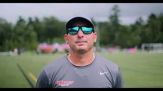 Ricky Cusano Assistant Mens Soccer Coach at Marist talks about Recruiting amp Future 500 [upl. by Margalo]