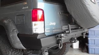 Rear Bumper amp Tire Carrier for 8401 Jeep Cherokee XJ [upl. by Esela]