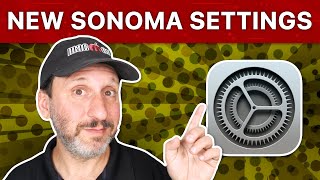 New Settings You Can Customize In macOS Sonoma [upl. by Caspar]