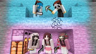 Minecraft Womanhunt Boys VS Girls [upl. by Yvan]