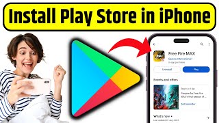 How to Install Google Play Store in iPhone 100 Real  iPhone Me Play Store Kaise Download Kare [upl. by Bradney3]