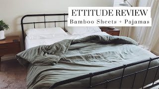 Ettitude Bamboo Sheets Review [upl. by Eentrok52]