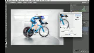 Photoshop Tutorial  Adding Motion Blur to a photo [upl. by Neyuh]