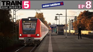 TSW5 ep8  Herbstliche SBahnFahrt nach Hanau [upl. by Tasha]