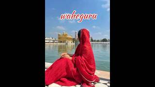 Waheguru🌺 wahegurujishorts wahegurublessings singhni goldentemplevideo sarowar gurughar guru [upl. by Condon]