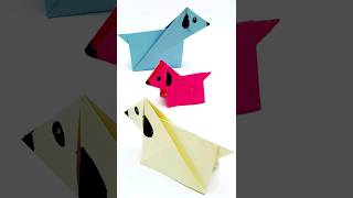 How to Make Cute 3D Origami Dog  Easy Diy Paper Crafts Tutorialpapercraft diy papertoy [upl. by Sibella]