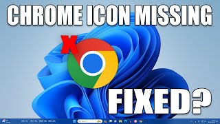 How To Fix Google Chrome Icon Missing from Start Menu in Windows 11 [upl. by Pas]