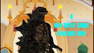 RHS OUTFIT CODES Godzilla Monsterverse and Millennium era Robloxian Highschool 2 [upl. by Sirrom]