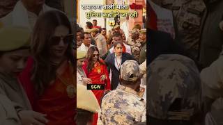 ramayan wali mata sita dipika chikhlia k sath police ramayan dipikachikhlia sita dipika ayodhya [upl. by Ybor]