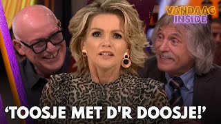 Johan lacht hard om kritiek van Shownieuwspresentatrice Toosje met dr doosje  VANDAAG INSIDE [upl. by Kcirdle]