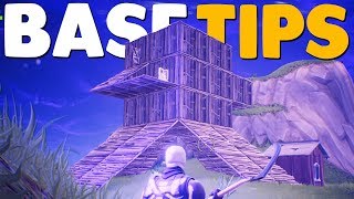 5 Base Building Tips for Fortnite Battle Royale [upl. by Aidan]