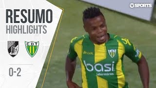 Highlights  Resumo Vitória Guimarães 02 Tondela Allianz CUP  Fase 2 [upl. by Anele]