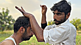 LEGEND SAJJU MASTER  ASMR SATISFIED HEAD amp BACK MASSAGE headmassage [upl. by Bremer]